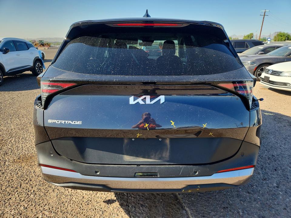 2026 Kia Sportage VIN 5XYK23DFXTG386475 COPART salvage auction — FRONT END, CA - CERTIFICATE OF TITLE, sold $7,200 on 2026-07-20 (photo 6)