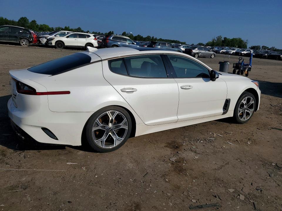 2020 Kia Stinger VIN KNAE15LA1L6076457 COPART salvage auction — REAR END, Va - Cert Of Title - Salvage, sold $4,200 on 2026-07-22 (photo 3)
