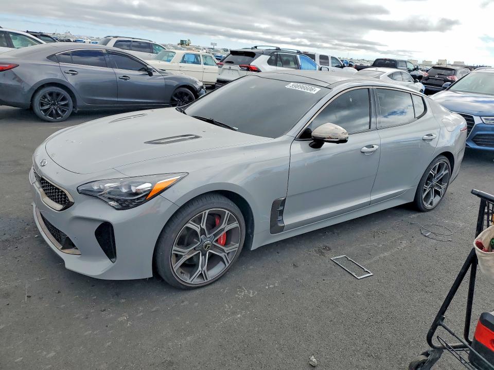 2021 Kia Stinger VIN KNAE55LC7M6096686 — COPART salvage auction photo