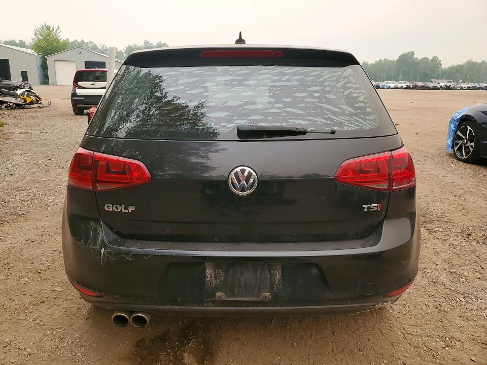 2015 Volkswagen Golf VIN 3VW217AUXFM004768 COPART salvage auction — FRONT END, ON - PERMIT NO BRAND - UNFIT, sold $1,250 on 2026-07-28 (photo 6)