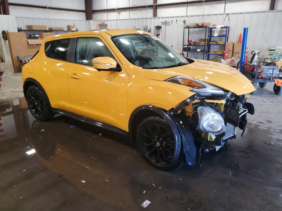 2015 Nissan Juke VIN JN8AF5MV7FT564049 COPART salvage auction — FRONT END, Wv - Certificate Of Title, sold $200 on 2026-07-28 (photo 4)