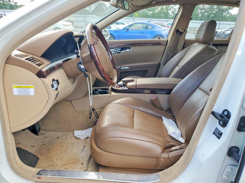 2008 Mercedes-benz S-klasse VIN WDDNG86X48A193981 COPART salvage auction — WATER/FLOOD, Sc - Cert Of Title-Salvage Water, sold $500 on 2026-08-12 (photo 7)