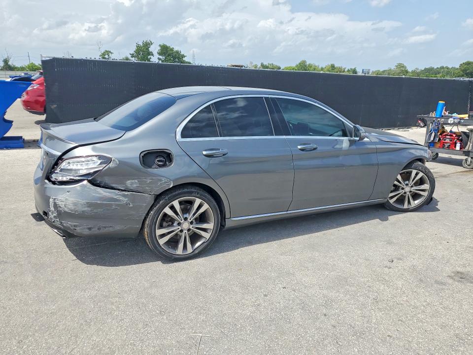 2017 Mercedes-benz C-klasse VIN WDDWF4JB1HR219966 COPART salvage auction — FRONT END, Fl - Cert Of Title Slvg Rebuildable, sold $3,100 on 2026-08-06 (photo 3)