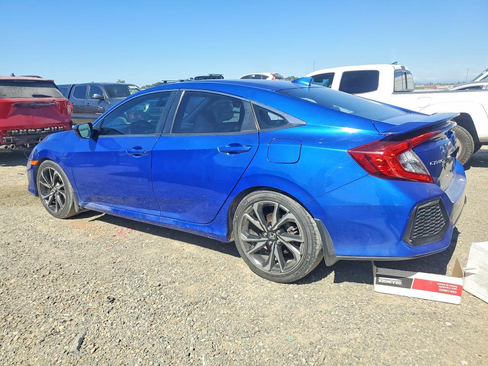 2018 Honda Civic VIN 2HGFC1E55JH702194 COPART salvage auction — MINOR DENT/SCRATCHES, Ca - Dis/Dlr/Exp Only Clean Title, sold $12,100 on 2026-07-30 (photo 2)