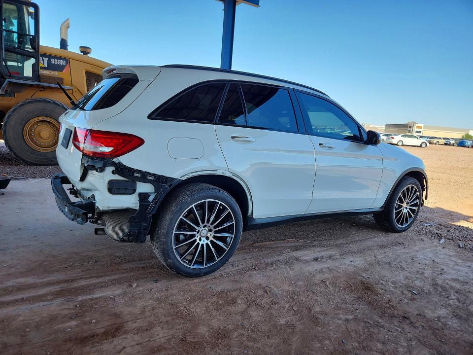 2017 Mercedes-benz Glc VIN WDC0G4JB0HF174382 COPART salvage auction — WATER/FLOOD, Az - Cert Of Title - Salvage, sold $5,800 on 2026-08-11 (photo 3)