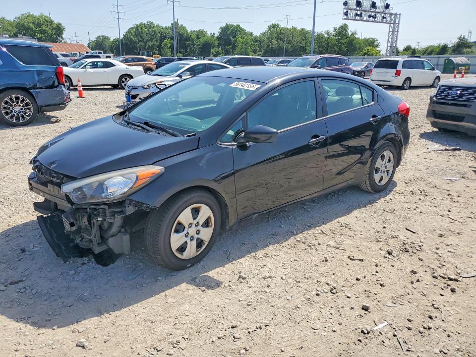 2016 Kia Forte VIN KNAFK4A64G5540850 COPART salvage auction — FRONT END, Oh - Cert Of Title-Salvage, sold $950 on 2026-07-10 (photo 1)