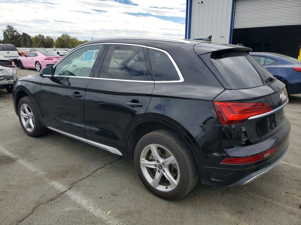 2021 Audi Q5 VIN WA1AAAFY9M2009241 COPART salvage auction — MINOR DENT/SCRATCHES, Fl - Dis/Dlr/Exp Only Clean Title, sold $6,500 on 2026-08-28 (photo 2)