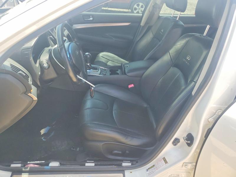 2011 Infiniti G25 VIN JN1DV6AR8BM650633 COPART salvage auction — WATER/FLOOD, OH - CERT OF TITLE-SALVAGE FLOOD, sold $375 on 2026-07-10 (photo 7)