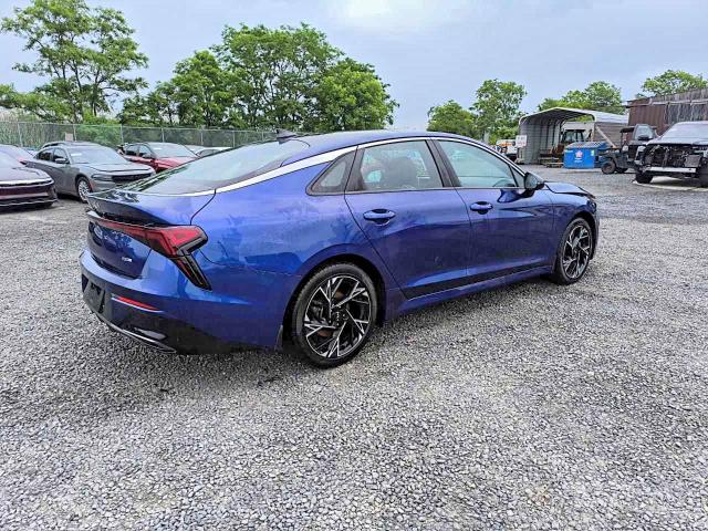 2025 Kia K5 VIN KNAG64J77S5283466 COPART salvage auction — FRONT END, Ny - Mv-907A Salvage Certificate, sold $10,500 on 2026-07-27 (photo 4)