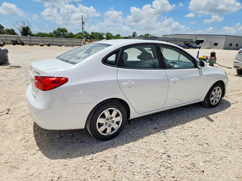 2007 Hyundai Elantra VIN KMHDU46D77U247327 COPART salvage auction — FRONT END, TX - CERTIFICATE OF TITLE (P), sold $725 on 2026-07-23 (photo 3)