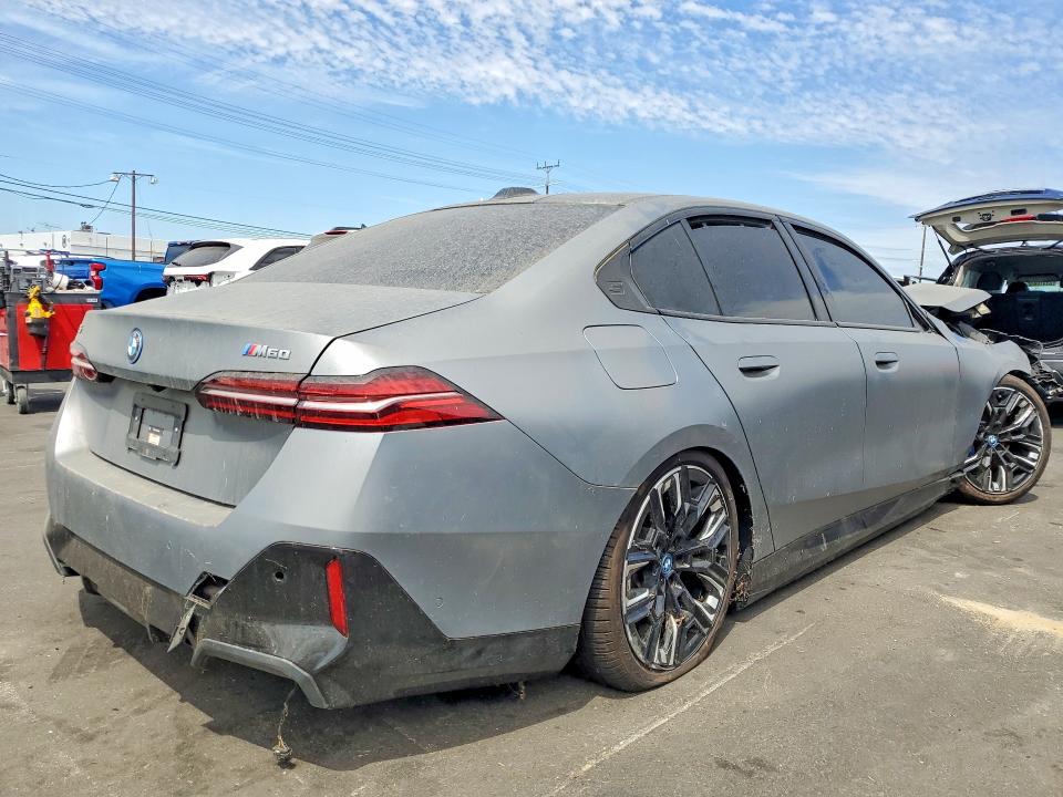 2024 BMW I5 VIN WBY43FK02RCR58592 COPART salvage auction — FRONT END, CA - DIS/DLR/EXP ONLY CLEAN TITLE (P), sold $9,900 on 2026-07-24 (photo 3)