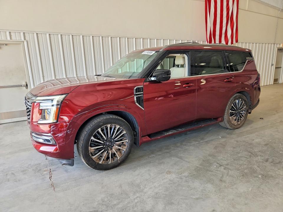 2025 Nissan Armada VIN JN8AY3CF0S9500337 — COPART salvage auction photo