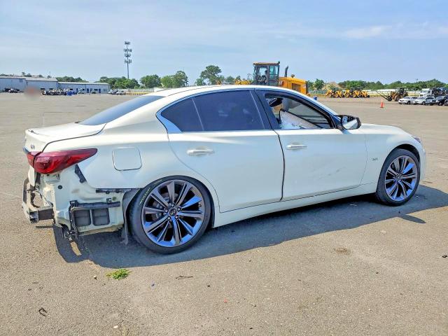 2018 Infiniti Q50 VIN JN1EV7AR7JM441621 COPART salvage auction — REAR END, Salvage Title, sold $1,650 on 2026-07-22 (photo 3)