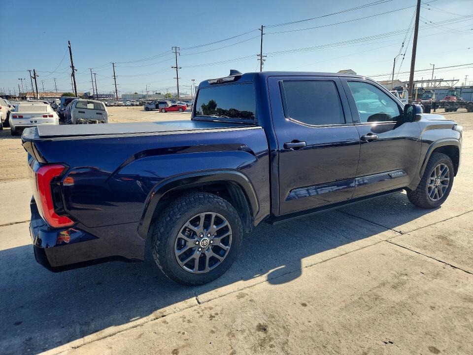 2023 Toyota Tundra VIN 5TFNA5DB7PX106863 COPART salvage auction — FRONT END, Ca - Salvage Certificate, sold $27,500 on 2026-07-20 (photo 3)