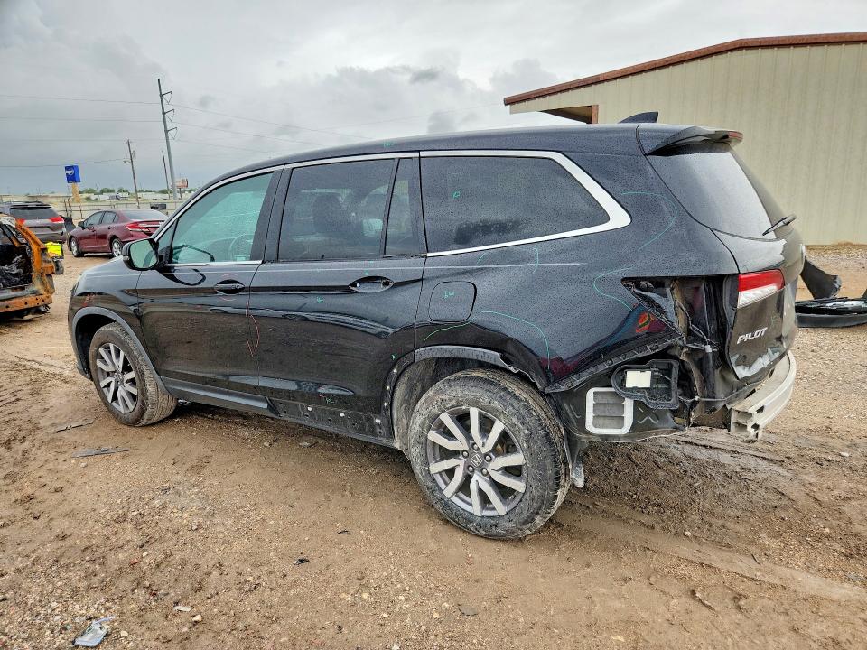2019 Honda Pilot VIN 5FNYF5H59KB015292 COPART salvage auction — REAR END, Tx - Salvage Vehicle Title, sold $8,700 on 2026-07-29 (photo 2)
