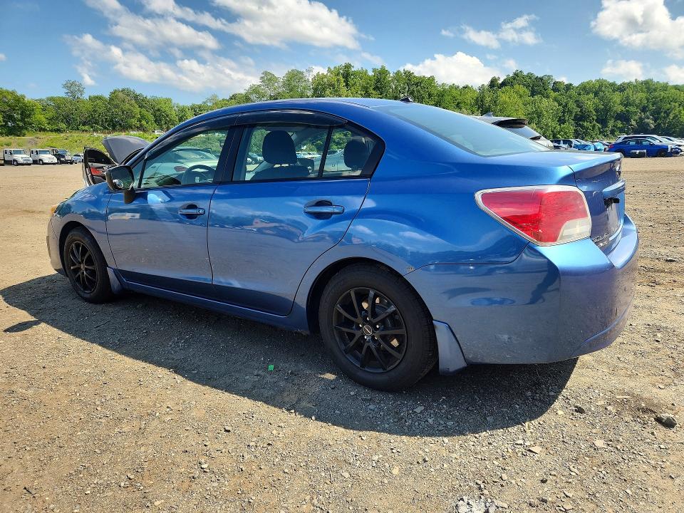 2014 Subaru Impreza VIN JF1GJAA61EH013004 COPART salvage auction — MINOR DENT/SCRATCHES, Ny - Certificate Of Title, sold $475 on 2026-07-28 (photo 2)