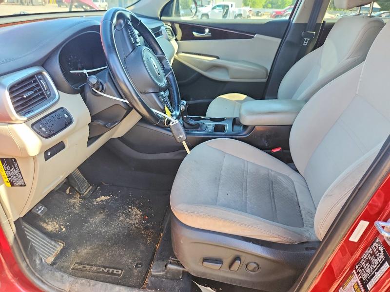 2017 Kia Sorento VIN 5XYPGDA38HG209907 COPART salvage auction — FRONT END, Ga - Certificate Of Title, sold $1,050 on 2026-07-27 (photo 7)