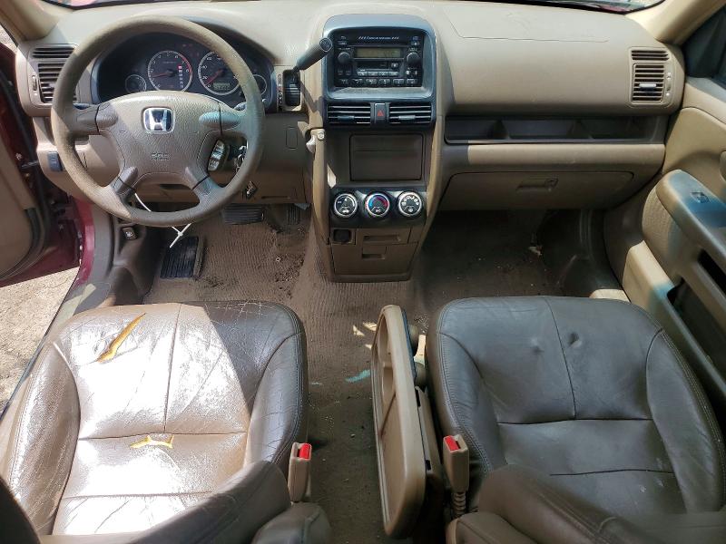 2002 Honda Cr-v VIN JHLRD78862C017968 COPART salvage auction — REAR END, Mi - Certificate Of Title, sold $325 on 2026-07-28 (photo 8)