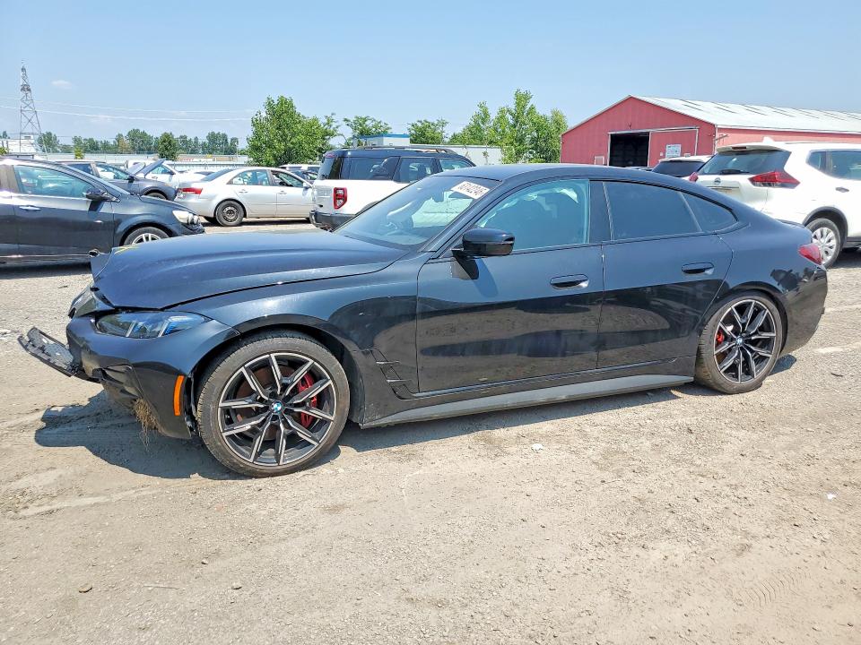 2025 BMW I4 VIN WBY43HD01SFU07700 — COPART salvage auction photo