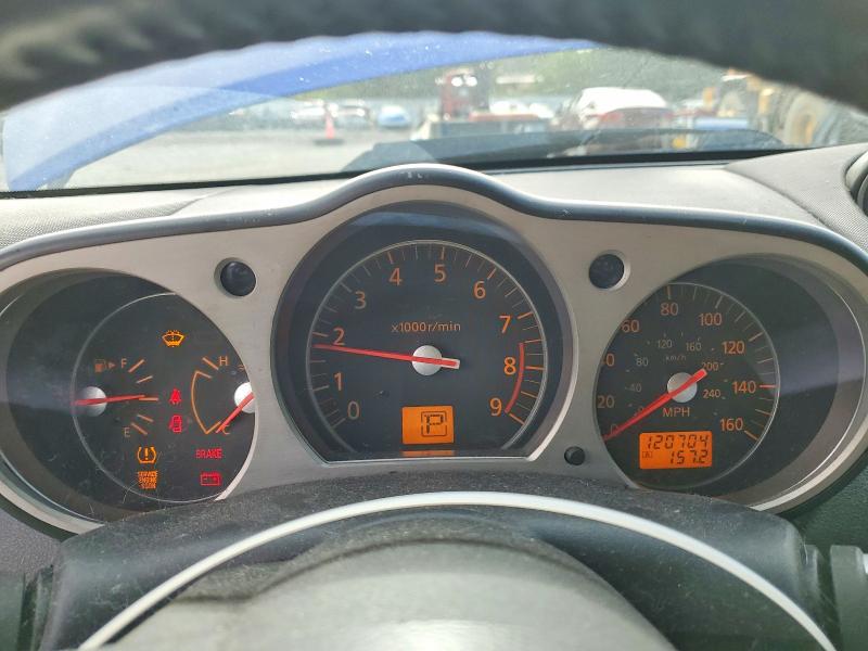 2007 Nissan 350z VIN JN1BZ34D37M507039 COPART salvage auction — FRONT END, Wa - Cert Of Ownership-Rebuilt, sold $725 on 2026-07-09 (photo 9)