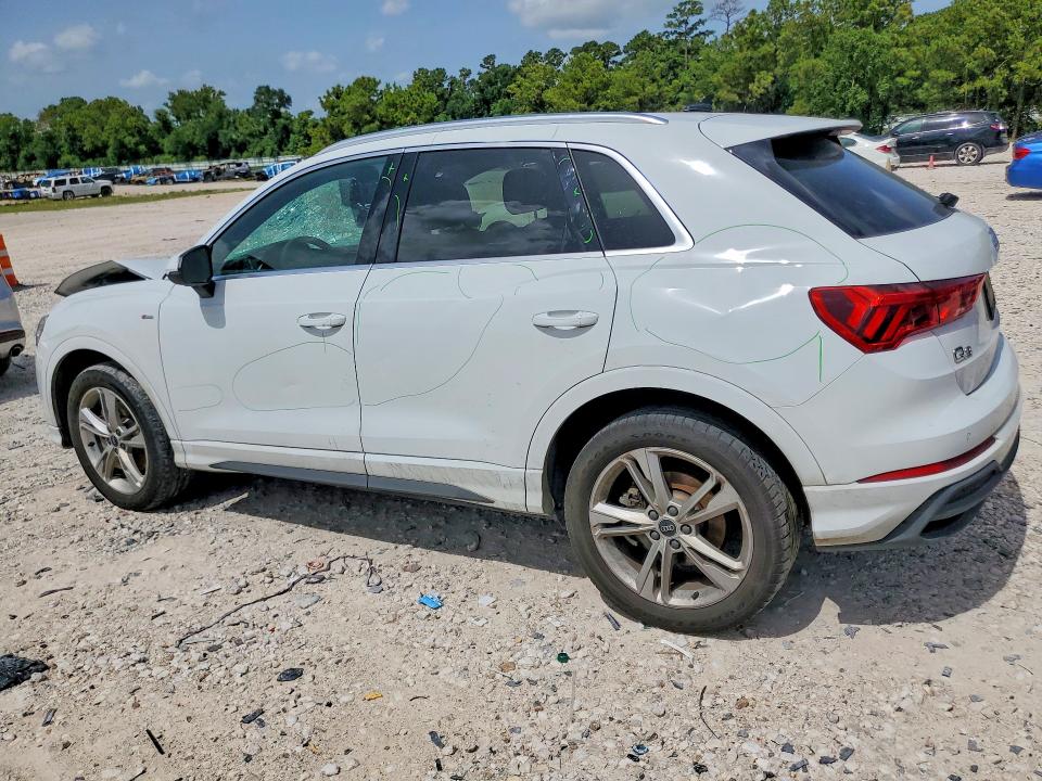 2021 Audi Q3 VIN WA1EECF34M1157194 COPART salvage auction — FRONT END, Tx - Salvage Vehicle Title, sold $9,700 on 2026-08-19 (photo 2)