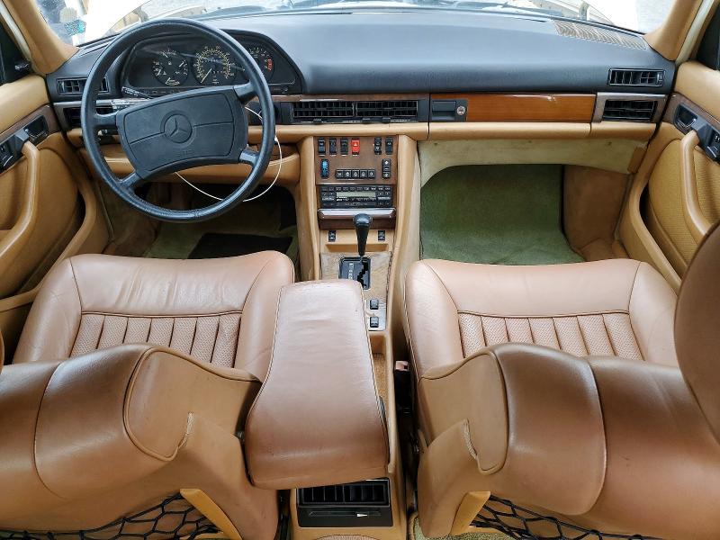 1986 Mercedes-benz 560 VIN WDBCA39D2GA249775 COPART salvage auction — MINOR DENT/SCRATCHES, CA - DIS/DLR/EXP ONLY CLEAN TITLE, sold $2,400 on 2026-07-31 (photo 8)