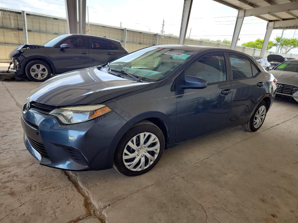 2015 Toyota Corolla VIN 5YFBURHEXFP357606 COPART salvage auction — REAR END, Fl - Cert Of Title Slvg Rebuildable, sold $2,900 on 2026-07-29 (photo 1)