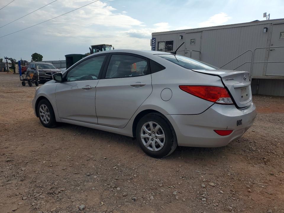2014 Hyundai Accent VIN KMHCT4AE5EU608629 COPART salvage auction — NORMAL WEAR, Ok - Certificate Of Title, sold $950 on 2026-07-28 (photo 2)