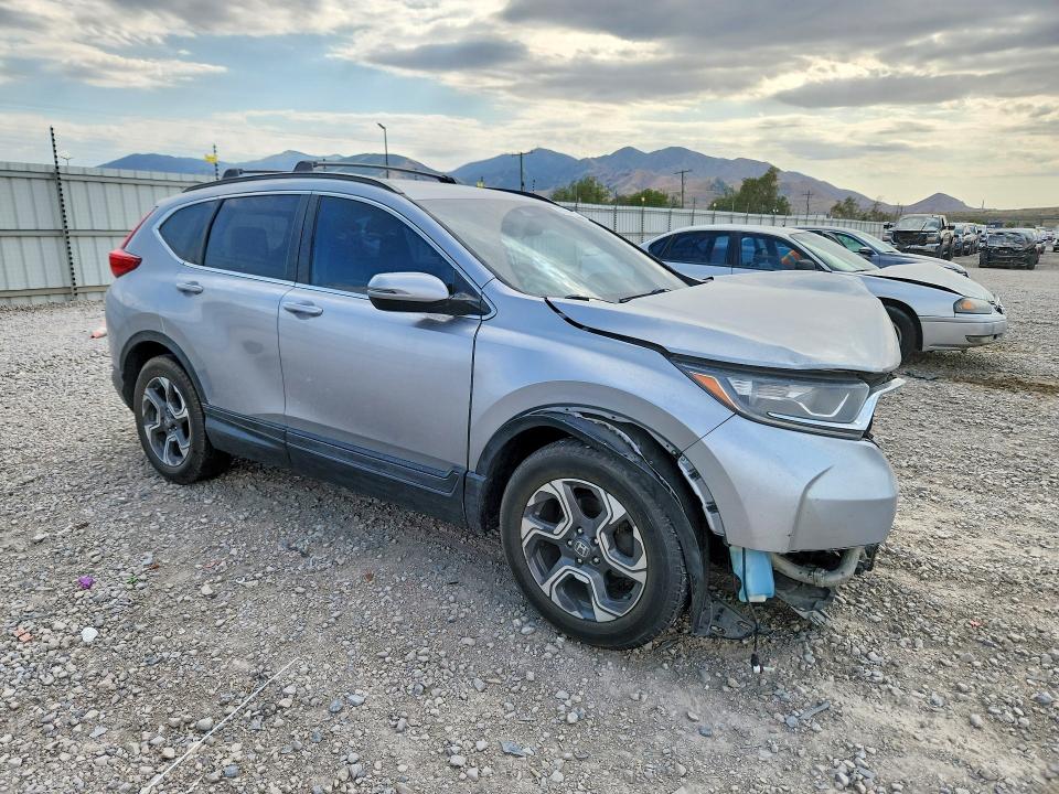 2017 Honda Cr-v VIN 7FARW1H56HE043299 COPART salvage auction — FRONT END, UT - CERTIFICATE OF TITLE, sold $3,750 on 2026-07-17 (photo 4)