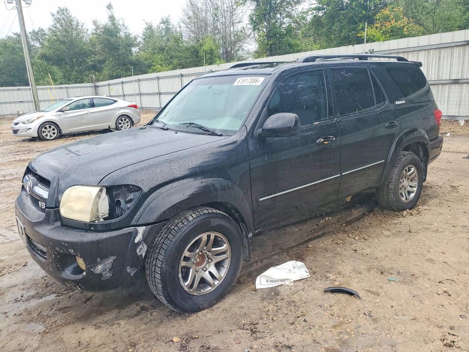 2005 Toyota Sequoia VIN 5TDZT38A35S254528 COPART salvage auction — FRONT END, Fl - Certificate Of Title, sold $40 on 2026-07-31 (photo 1)