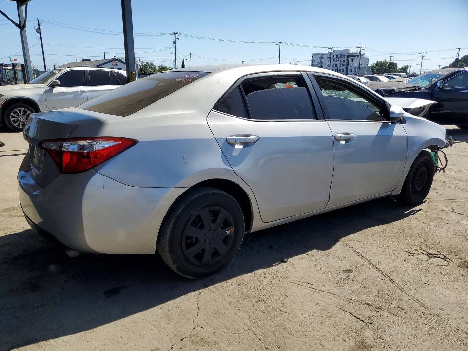 2015 Toyota Corolla VIN 5YFBURHE4FP303301 COPART salvage auction — FRONT END, CA - SALVAGE CERTIFICATE, sold $350 on 2026-07-30 (photo 3)