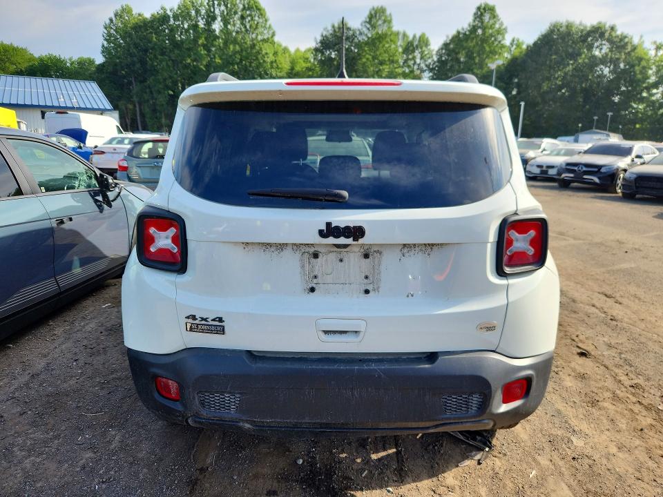 2023 Jeep Renegade VIN ZACNJDB12PPP44622 COPART salvage auction — FRONT END, VT - CERTIFICATE OF TITLE, sold $6,700 on 2026-07-30 (photo 6)
