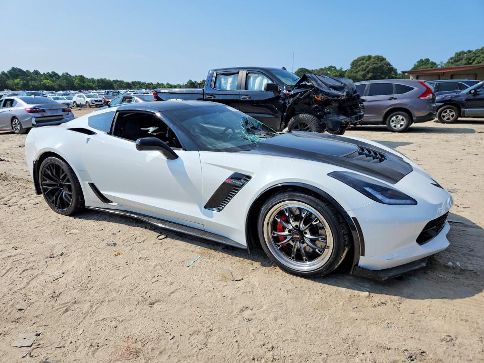 2015 Chevrolet Corvette VIN 1G1YR2D68F5600420 COPART salvage auction — Burn Engine, MD - CERT OF SALVAGE > 75% DAMAGE (P), sold $28,250 on 2026-07-28 (photo 4)