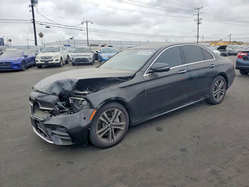 2021 Mercedes-benz E-klasse VIN W1KZF8DB6MB002237 COPART salvage auction — FRONT END, Ca - Salvage Certificate, sold $12,900 on 2026-07-08 (photo 1)
