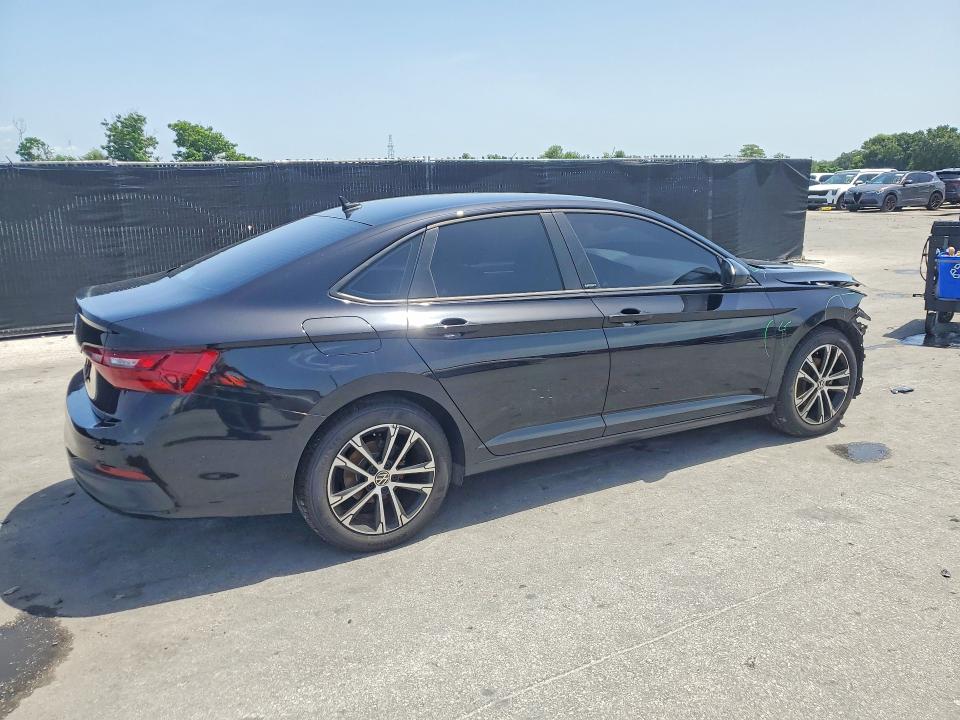 2023 Volkswagen Jetta VIN 3VWBM7BU2PM019868 COPART salvage auction — FRONT END, Fl - Cert Of Title Slvg Rebuildable, sold $1,700 on 2026-07-30 (photo 3)