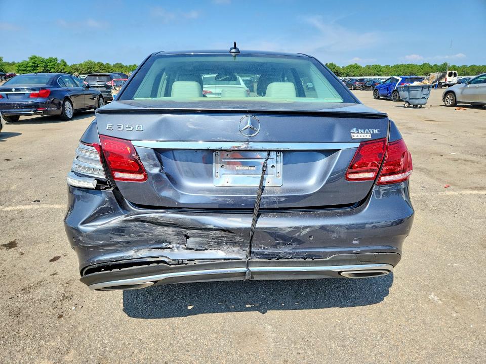 2014 Mercedes-benz E-klasse VIN WDDHF8JB3EA904559 COPART salvage auction — REAR END, Ny - Mv-907A Salvage Certificate, sold $3,950 on 2026-07-13 (photo 6)