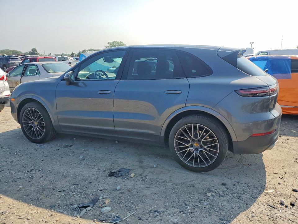 2020 Porsche Cayenne VIN WP1AA2AYXLDA03047 COPART salvage auction — REAR END, In - Certificate Of Title (P), sold $16,800 on 2026-08-03 (photo 2)