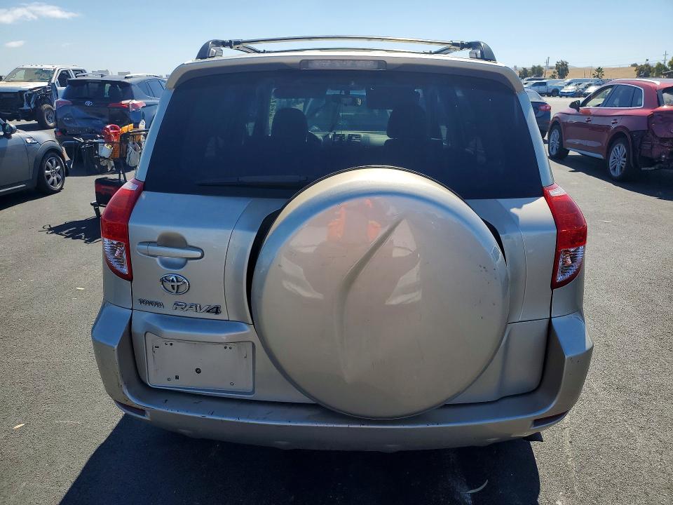 2006 Toyota Rav4 VIN JTMZD33V265009072 COPART salvage auction — VANDALISM, Ca - Salvage Certificate, sold $400 on 2026-07-27 (photo 6)