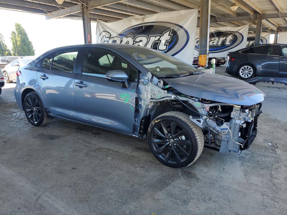 2026 Toyota Corolla VIN JTDBCMFE8T3130721 COPART salvage auction — FRONT END, Ca - Salvage Certificate, sold $4,650 on 2026-07-23 (photo 4)
