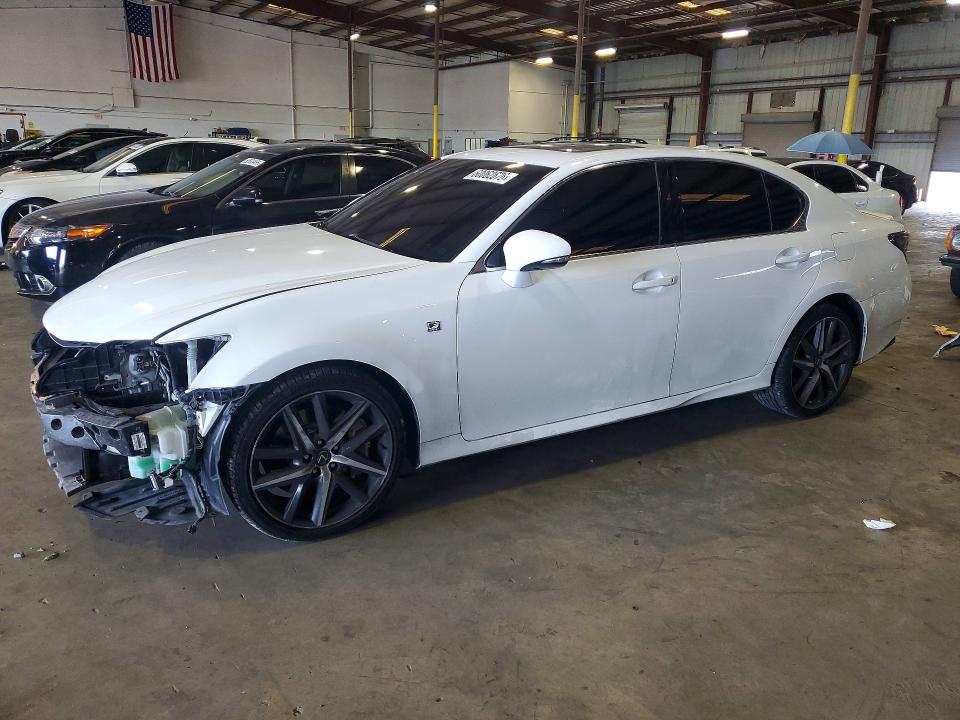 2017 Lexus Gs VIN JTHBZ1BL7HA010508 COPART salvage auction — FRONT END, Fl - Cert Of Title Slvg Rebuildable, sold $4,900 on 2026-07-20 (photo 1)