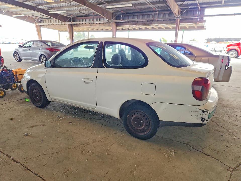 2000 Toyota Echo VIN JTDAT123XY0039991 COPART salvage auction — FRONT END, CA - DIS/DLR/EXP APP FOR DUP CLEAN, sold $225 on 2026-07-09 (photo 2)