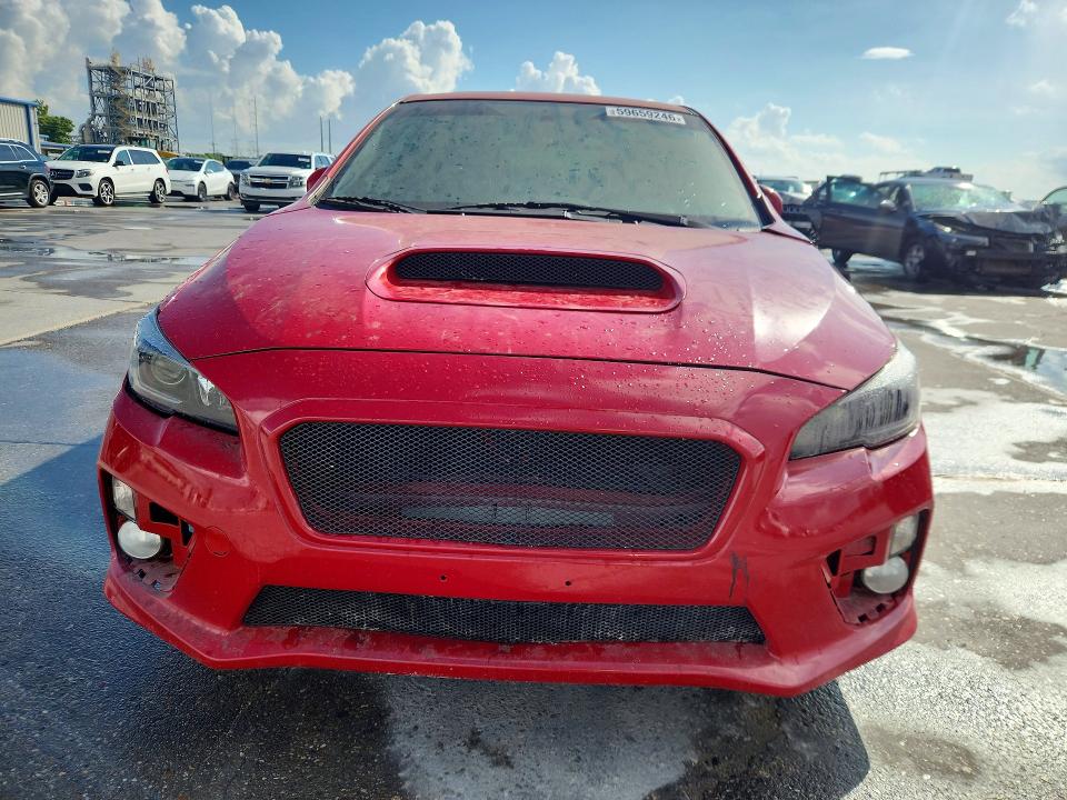2015 Subaru Wrx VIN JF1VA1J61F8810846 COPART salvage auction — MINOR DENT/SCRATCHES, La - Cert Of Title-Reconstructed (P), sold $1,000 on 2026-07-08 (photo 5)