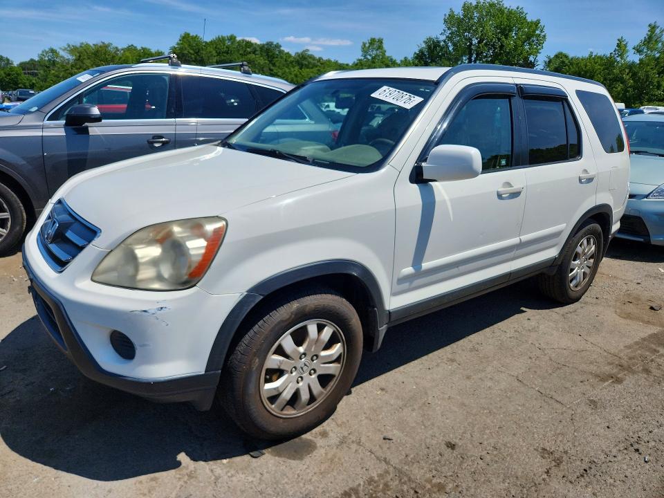 2005 Honda Cr-v VIN SHSRD78955U336395 COPART salvage auction — FRONT END, CT - CERTIFICATE OF TITLE, sold $525 on 2026-07-31 (photo 1)