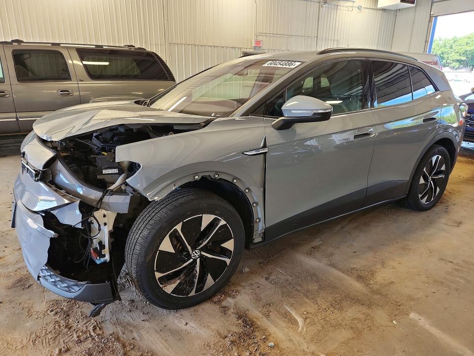 2021 Volkswagen Id.4 VIN WVGJNPE23MP062218 COPART salvage auction — FRONT END, Mn - Cert Of Title-Salvage, sold $8,900 on 2026-08-13 (photo 1)