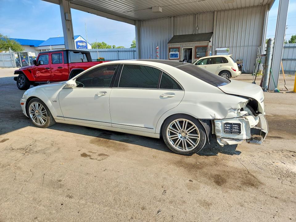 2008 Mercedes-benz S class VIN WDDNG76X38A162246 COPART salvage auction — FRONT END, In - Certificate Of Title, sold $2,781 on 2026-08-10 (photo 2)
