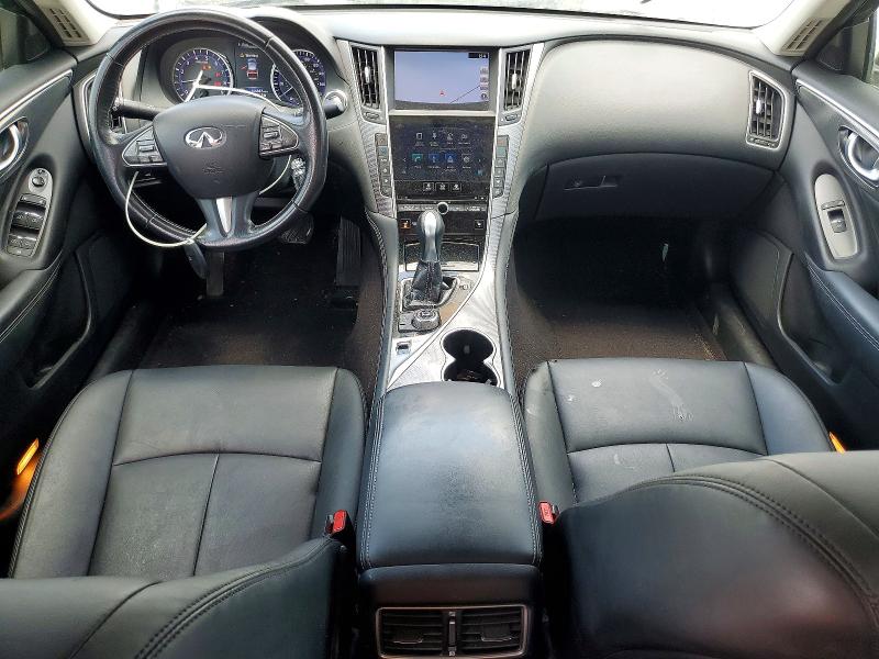 2015 Infiniti Q50 VIN JN1BV7AP7FM358098 COPART salvage auction — FRONT END, Tx - Salvage Vehicle Title, sold $175 on 2026-07-30 (photo 8)