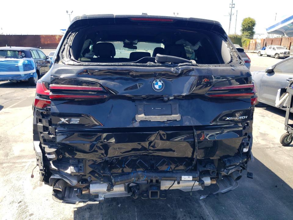 2024 BMW X5 VIN 5UX23EU00R9V16020 COPART salvage auction — REAR END, CA - SALVAGE CERTIFICATE, sold $36,500 on 2026-07-31 (photo 6)