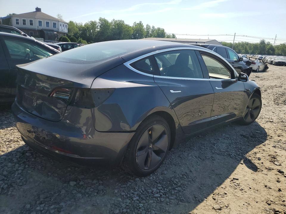 2019 Tesla VIN 5YJ3E1EAXKF298521 COPART salvage auction — REAR END, Ma - Cert Of Title-Salvage, sold $1,850 on 2026-07-30 (photo 3)