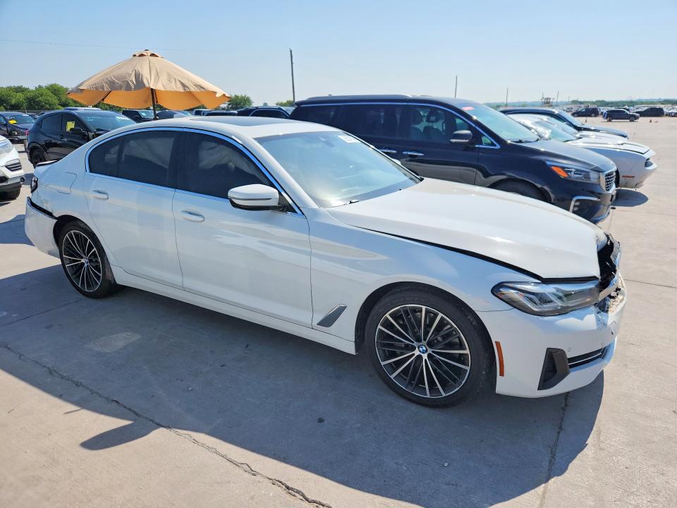 2021 BMW 5er VIN WBA53BH03MCF75470 COPART salvage auction — REAR END, Tx - Salvage Vehicle Title, sold $10,000 on 2026-08-24 (photo 7)