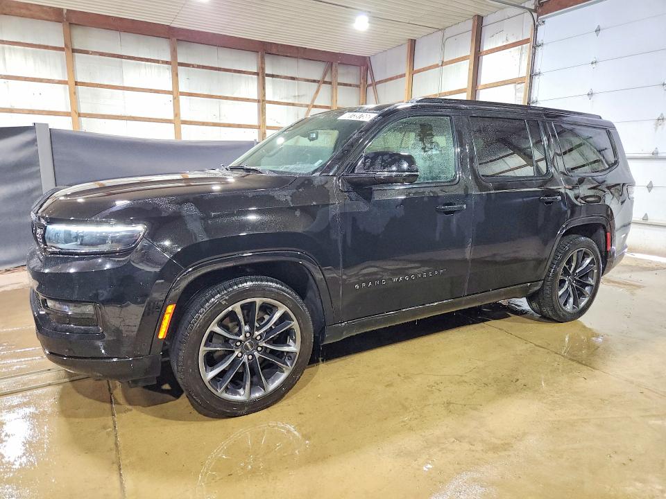 2024 Jeep Grand wagoneer VIN 1C4SJVFP2RS187590 COPART salvage auction — FRONT END, OH - CERTIFICATE OF TITLE (P), sold $45,000 on 2026-07-27 (photo 1)